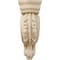 Ekena Millwork 3"W x 7 3/4"D x 10"H Small Hudson Acanthus Wood Corbel, Rubberwood CORW03X08X10HDRW - alternate 4